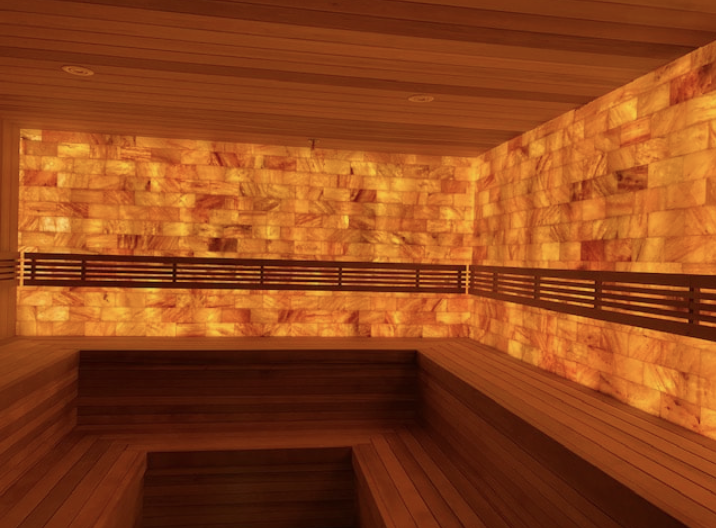 Illuminated Salt Wall